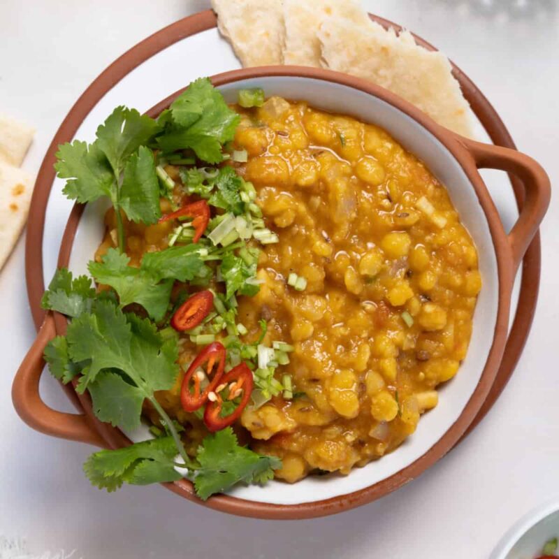 Indian Yellow Split Pea Curry Recipe