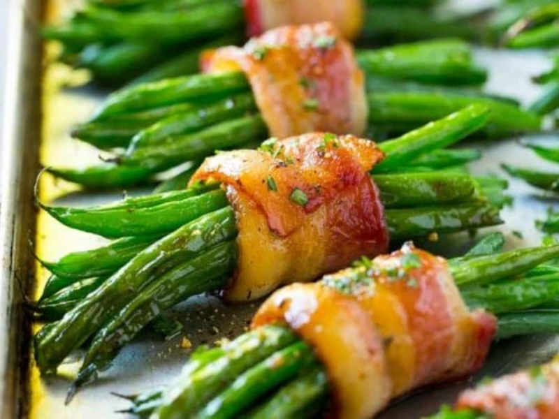 Simple Make-Ahead Bacon Wrapped Green Beans Recipe